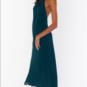 Show Me Your Mumu Jasmine Halter Midi Dress